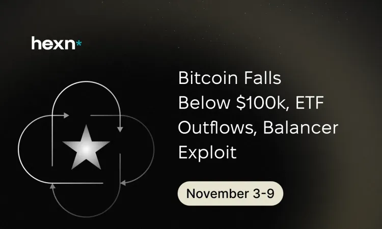 Bitcoin Falls Below $100k, ETF Outflows, Balancer Exploit 